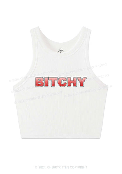 Bxxchy Y2K Crop Tank Top Cherrykitten