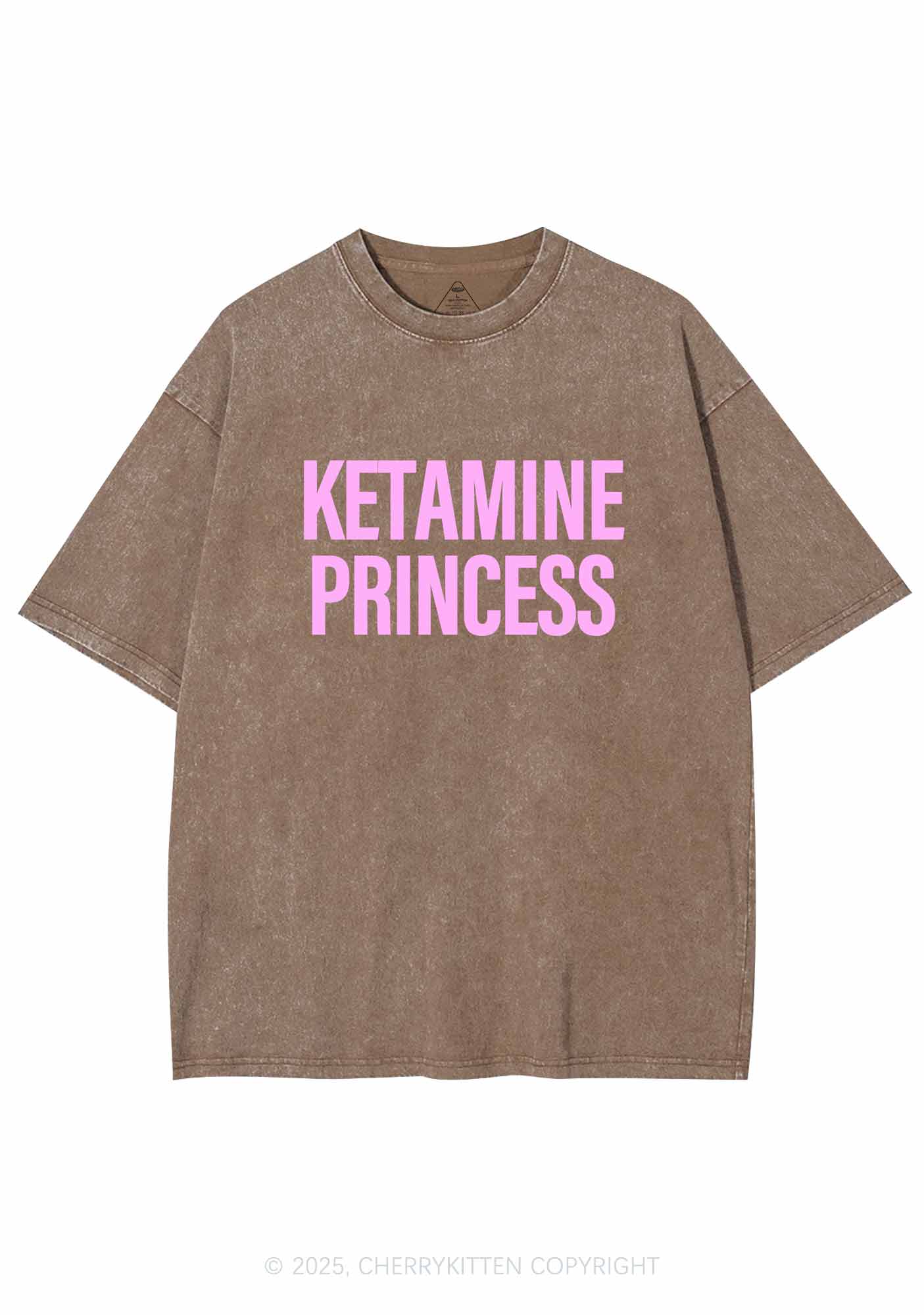 K Princess Y2K Washed Tee Cherrykitten