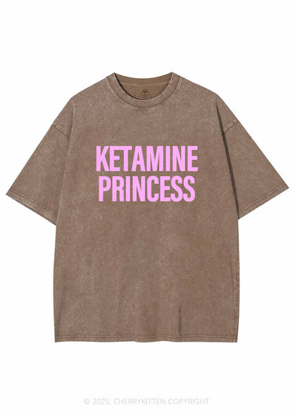 K Princess Y2K Washed Tee Cherrykitten