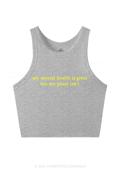 My Puxxy Isn't Great Y2K Crop Tank Top Cherrykitten