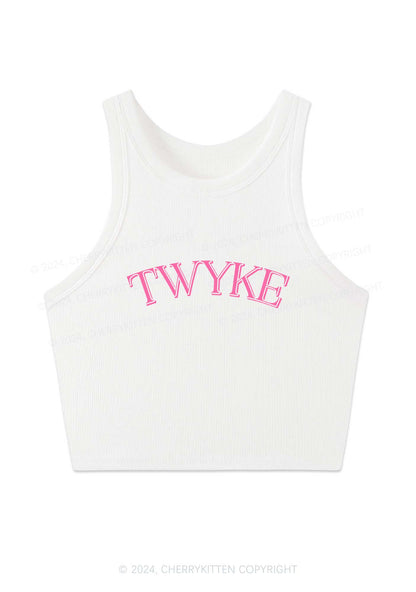 TWYKE Y2K Crop Tank Top Cherrykitten