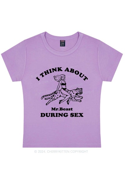 Think About During Sx Y2K Baby Tee Cherrykitten