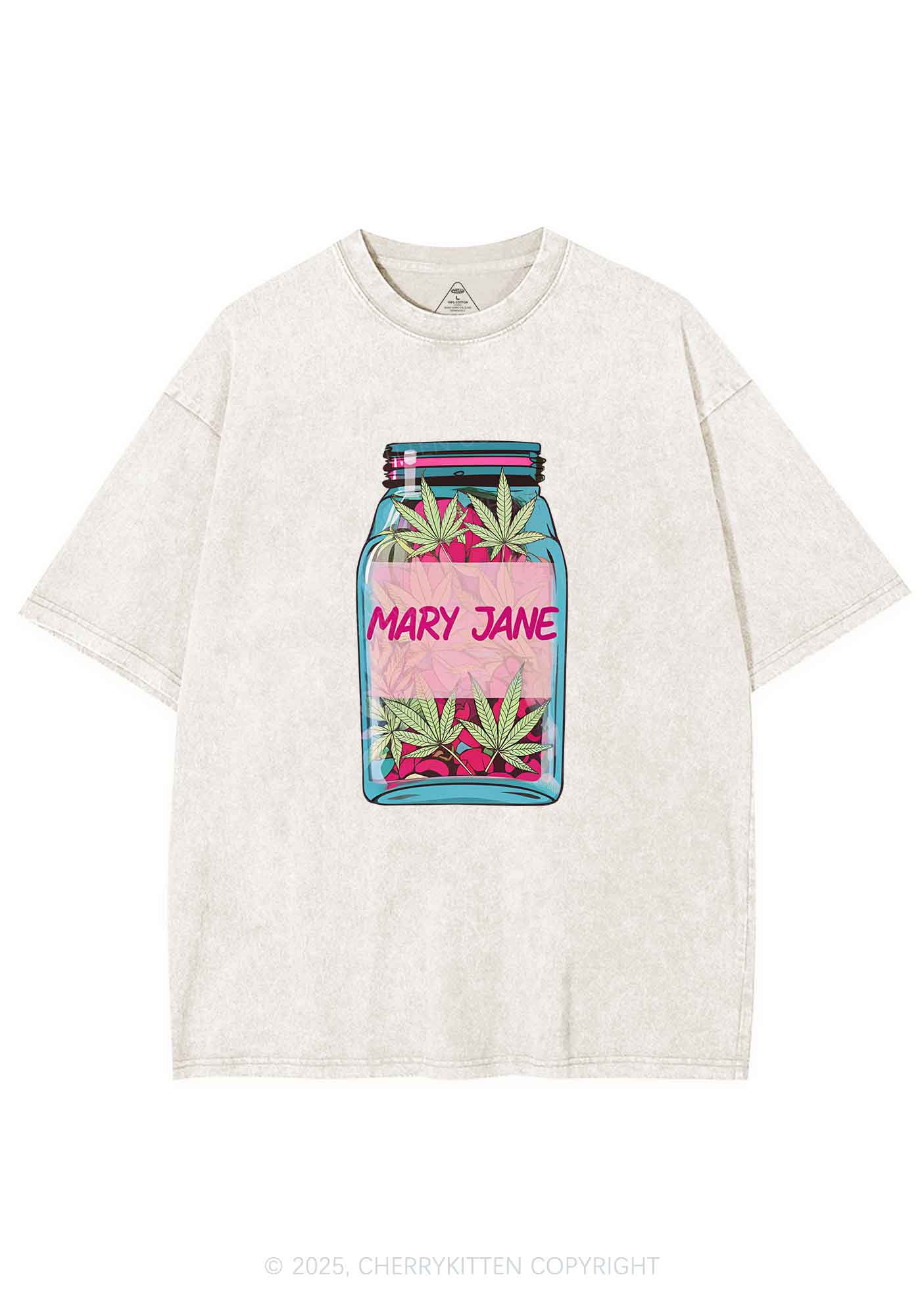 Wxxd Jar Y2K Washed Tee Cherrykitten