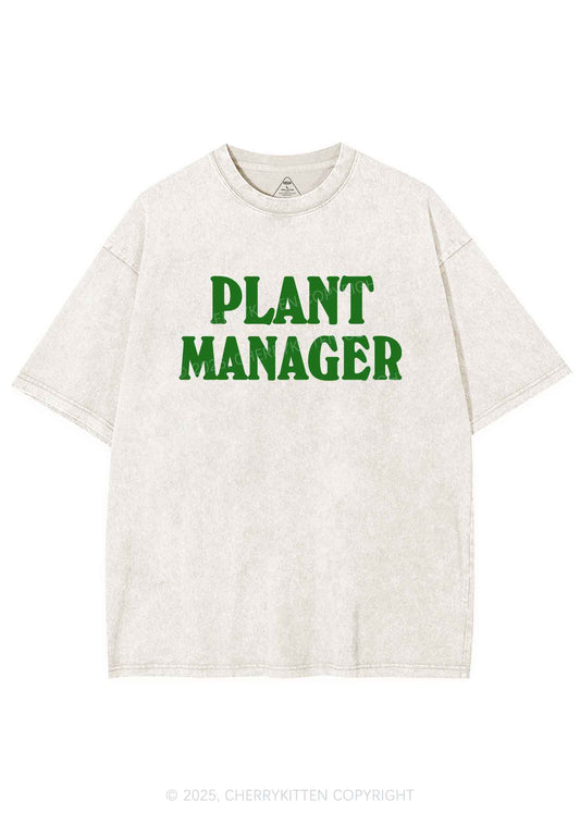 Plant Manager Y2K Washed Tee Cherrykitten