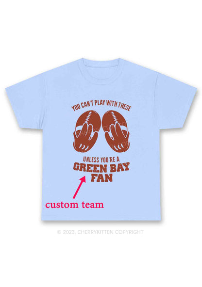 Custom Team Fan Super Bowl Y2K Chunky Shirt Cherrykitten