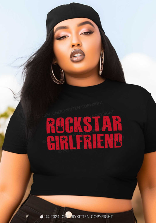 Curvy Rockstar Girlfriend Y2K Baby Tee Cherrykitten