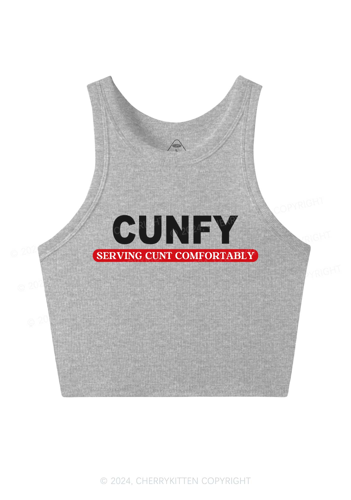 Cunfy Y2K Crop Tank Top Cherrykitten