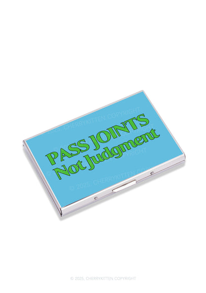 Pass Joints Y2K Mirror Cigarette Case Cherrykitten