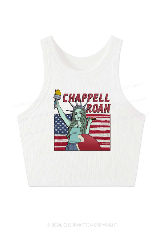 CR Statue Y2K Crop Tank Top Cherrykitten