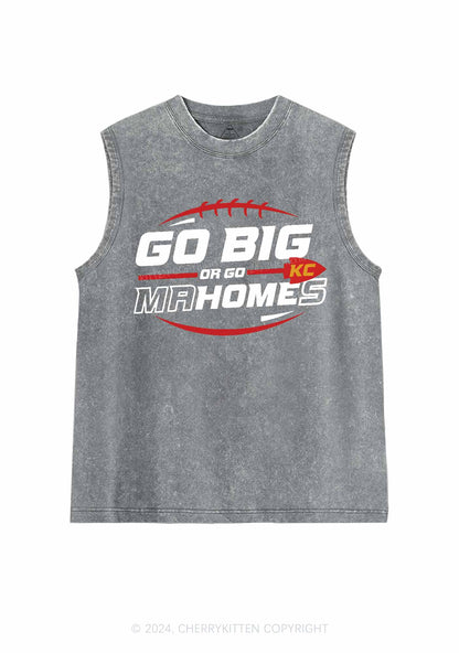 Go Big Y2K Super Bowl Washed Tank Cherrykitten