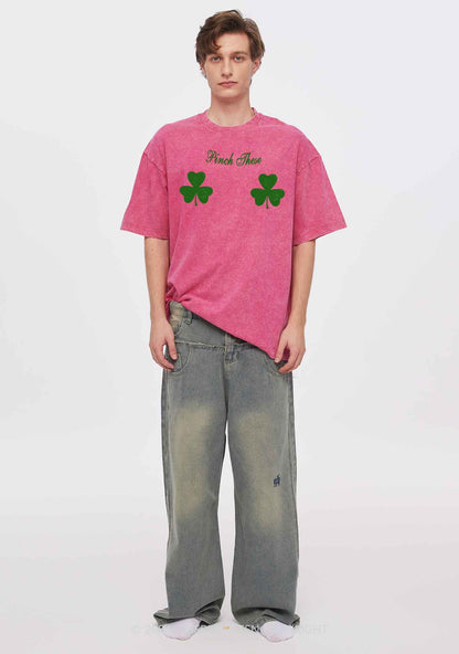 Pinch These St Patricks Y2K Washed Tee Cherrykitten