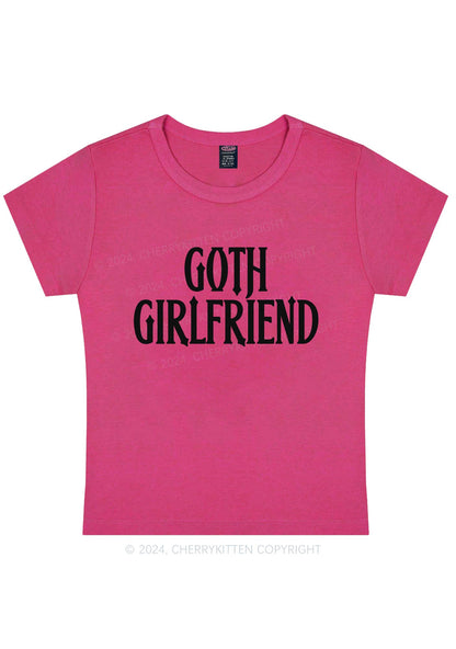 Goth Girlfriend Y2K Baby Tee Cherrykitten