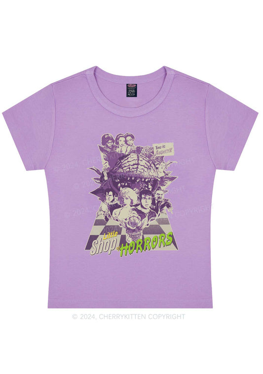 Shop Horrors Halloween Y2K Baby Tee Cherrykitten