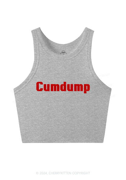 Cxmdump Y2K Crop Tank Top Cherrykitten