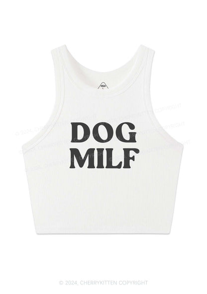 Dog Mxxf Y2K Crop Tank Top Cherrykitten