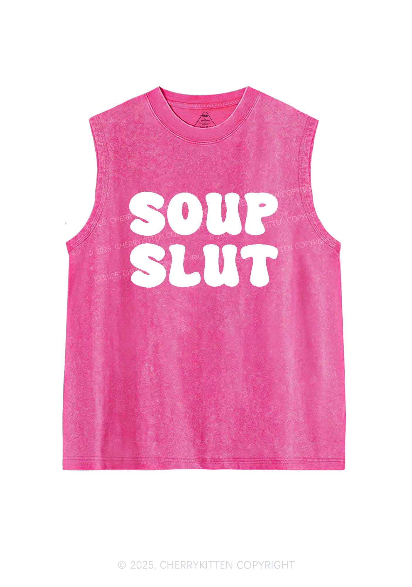 Soup Slxt Y2K Washed Tank Cherrykitten