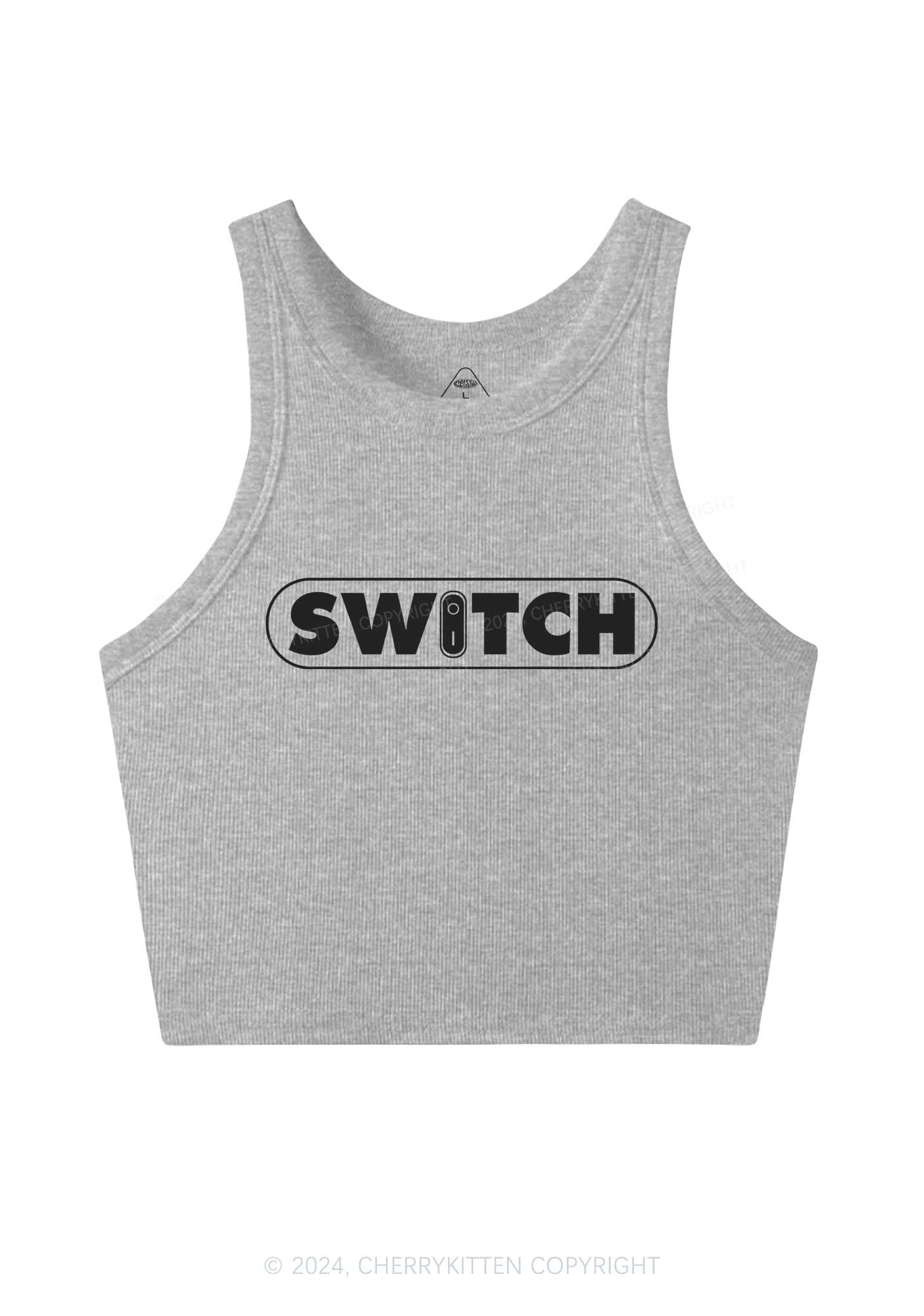 Switch Y2K Crop Tank Top Cherrykitten