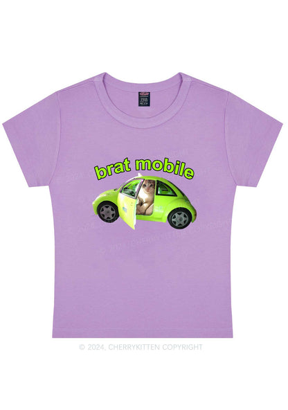 Curvy Brat Mobile Y2K Baby Tee Cherrykitten