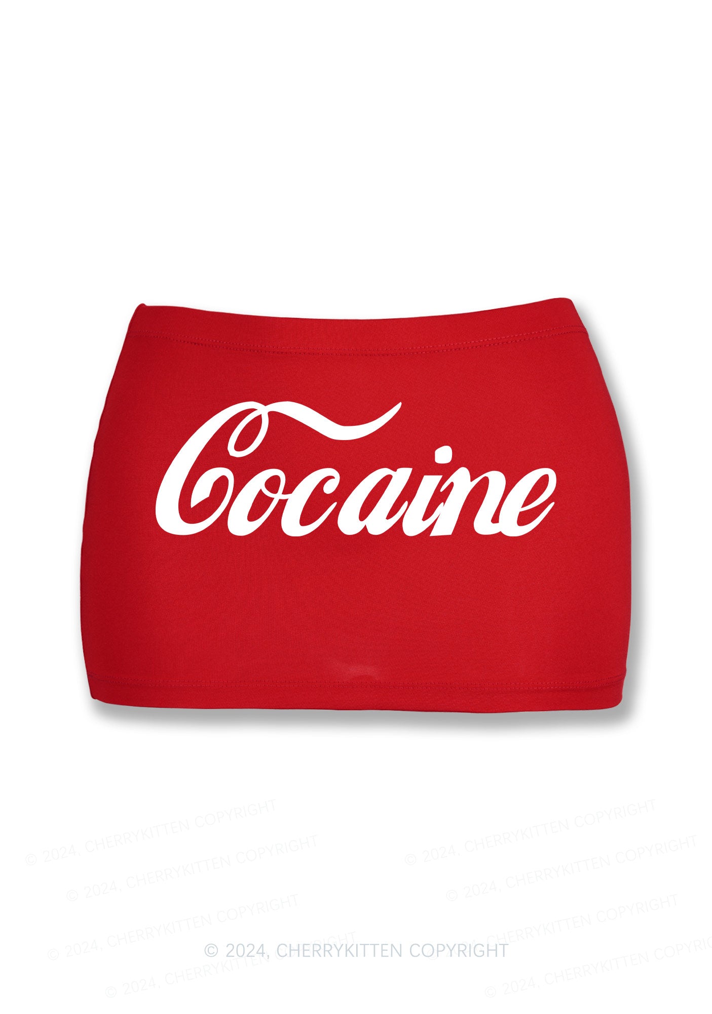 Special Cola Y2K Mini Hip Skirt Cherrykitten