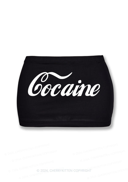 Special Cola Y2K Mini Hip Skirt Cherrykitten