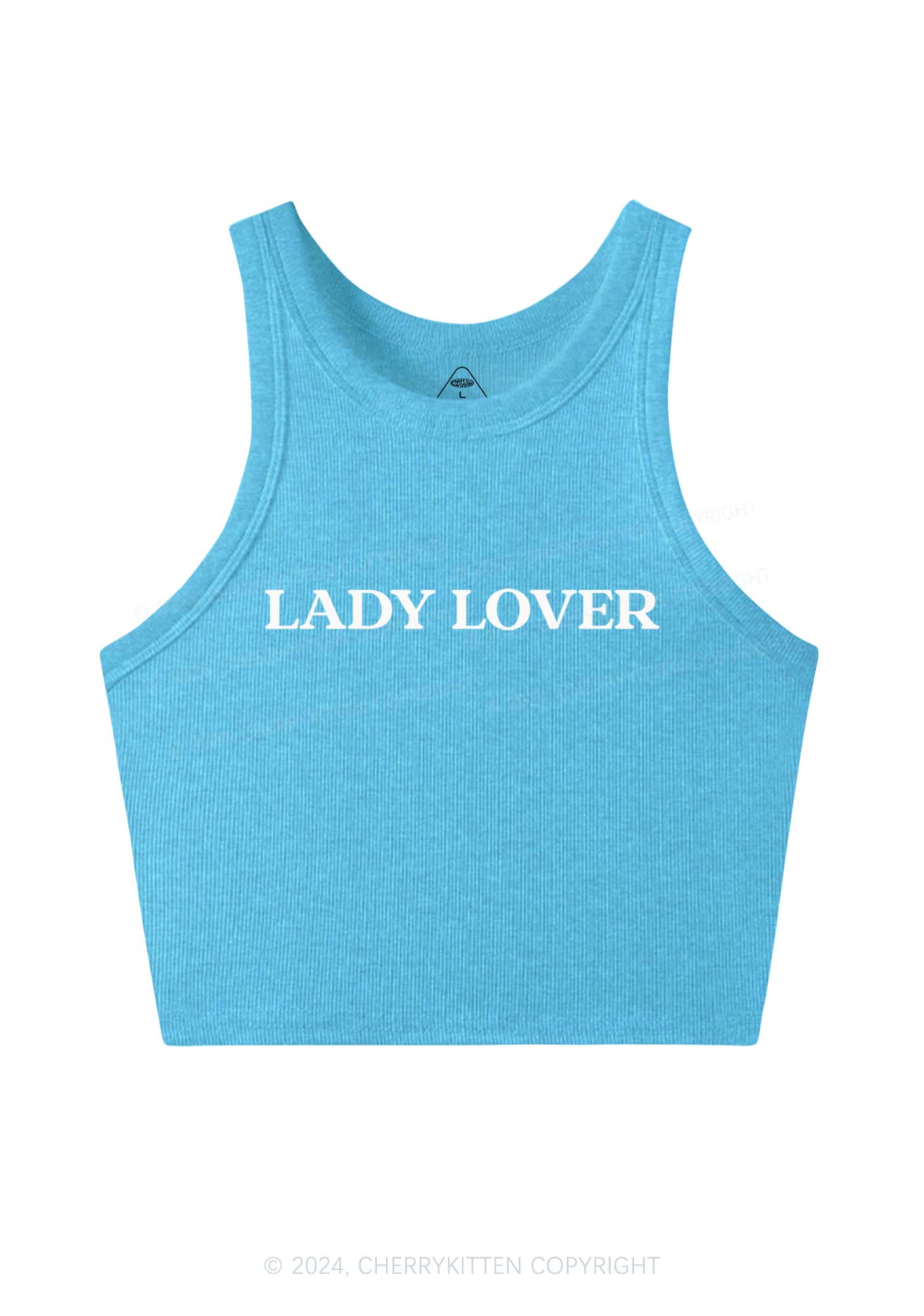 Lady Lover Y2K Crop Tank Top Cherrykitten