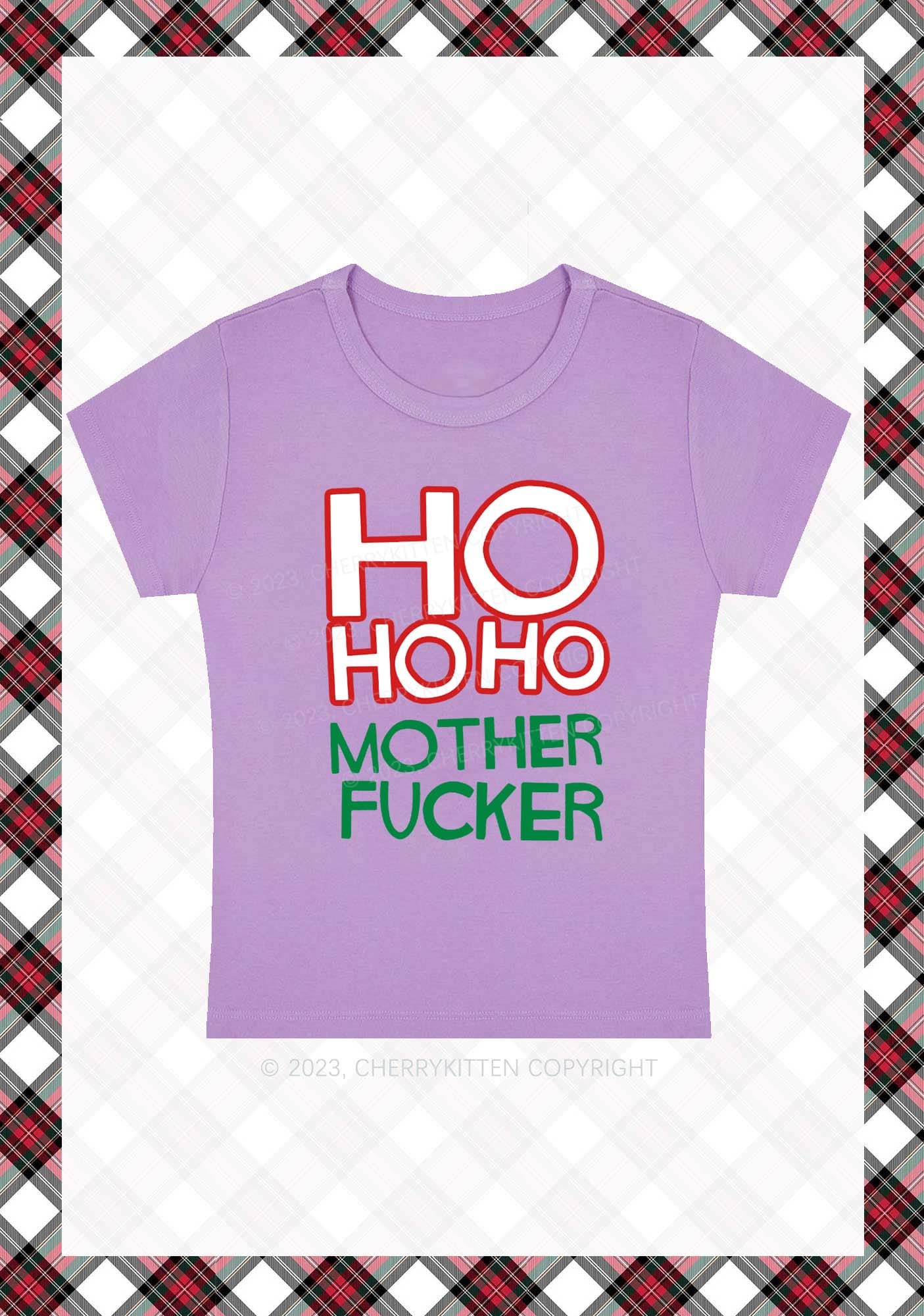 HOHOHO Christmas Baby Tee Cherrykitten