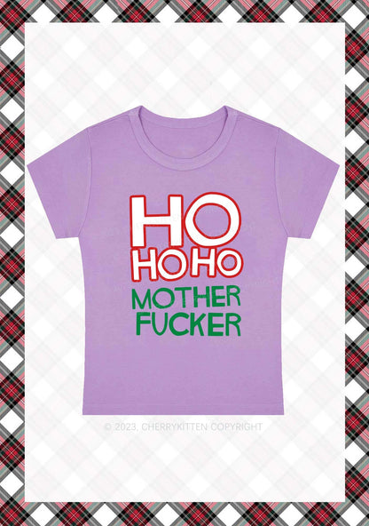 HOHOHO Christmas Baby Tee Cherrykitten