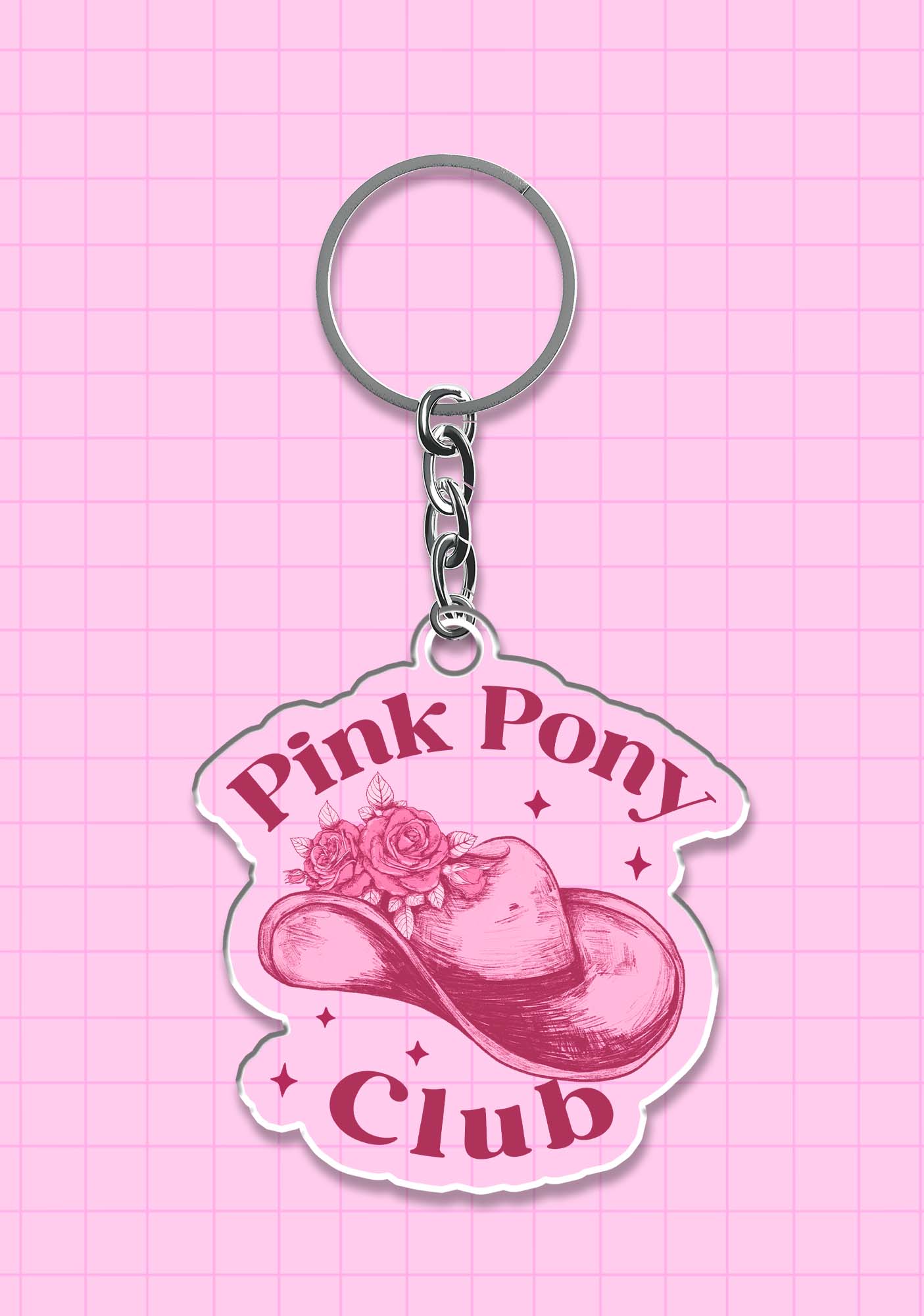 Pink Pony Club 1Pc Y2K Keychain Cherrykitten