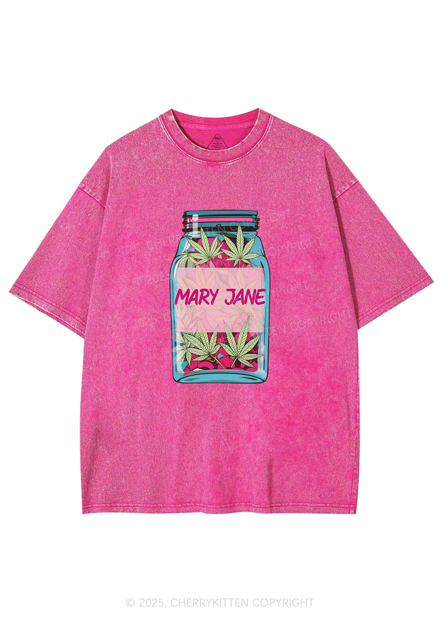 Wxxd Jar Y2K Washed Tee Cherrykitten