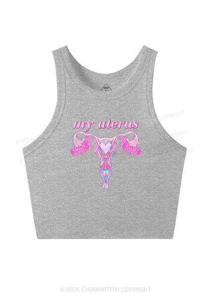 Female Organ Y2K Crop Tank Top Cherrykitten