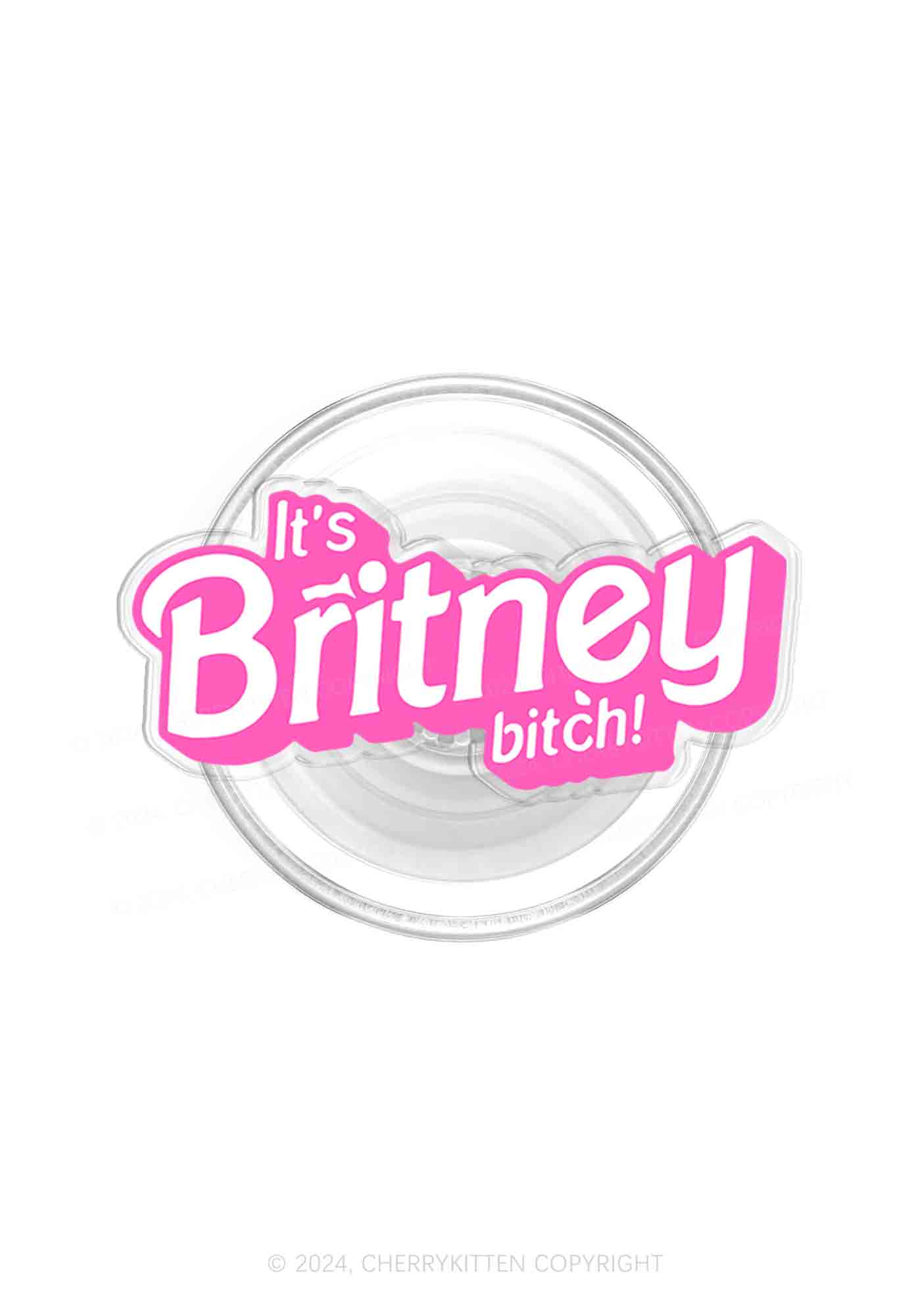 It's Britney Bixch Y2K Magnetic Phone Grip Holder Cherrykitten