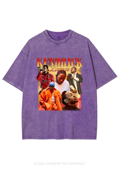 American Rapper Y2K Super Bowl Washed Tee Cherrykitten