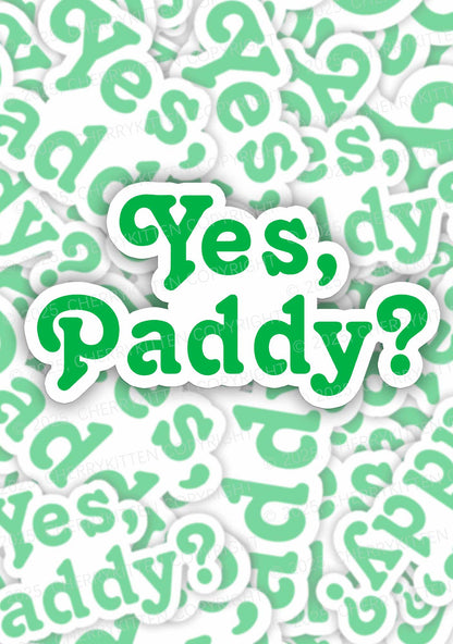 Yes Paddy St Patricks 1Pc Y2K Sticker Cherrykitten