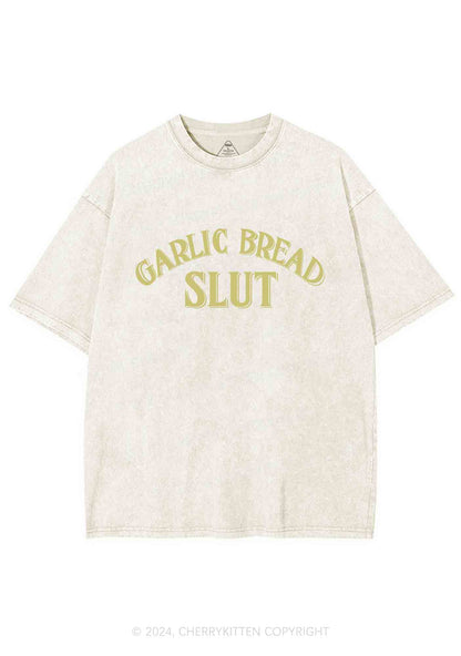 Garlic Bread Slxt Y2K Washed Tee Cherrykitten