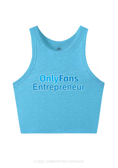 Only Fans Entrepreneur Y2K Crop Tank Top Cherrykitten