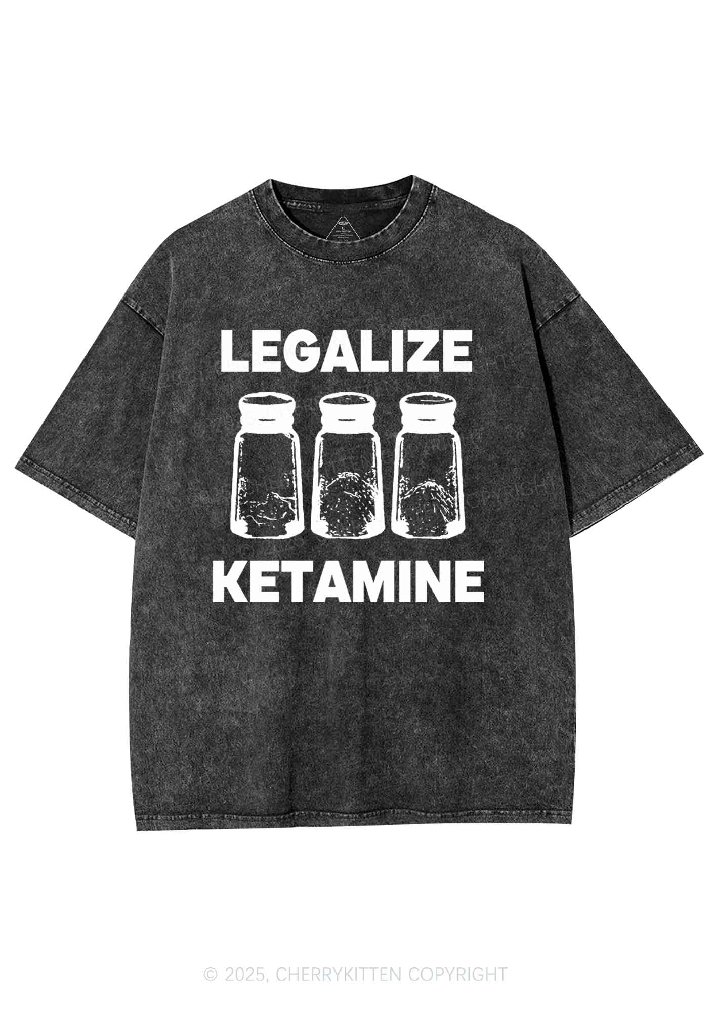 Legalize K Y2K Washed Tee Cherrykitten