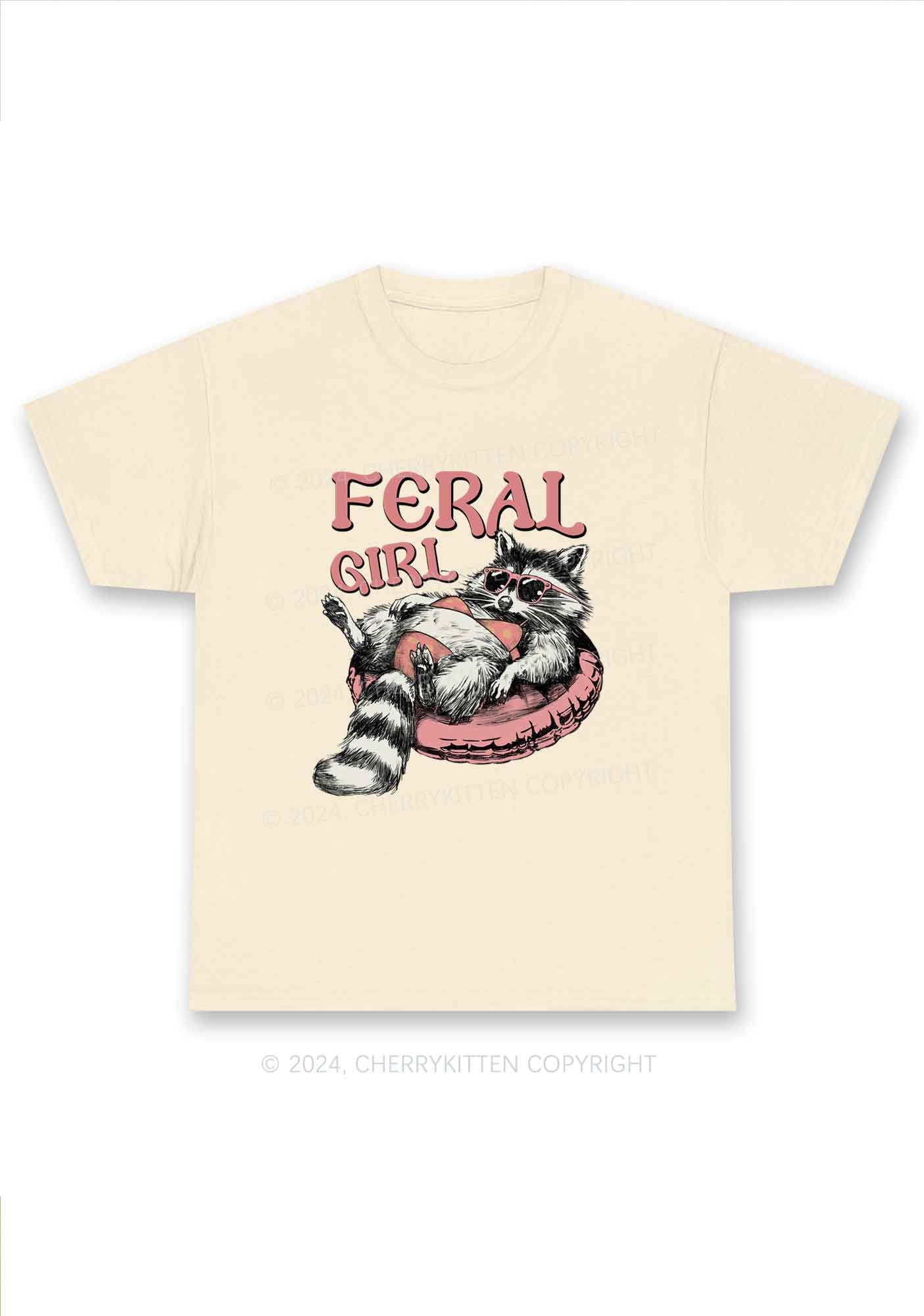 Feral Girl Y2K Chunky Shirt Cherrykitten