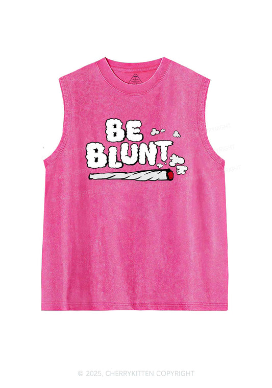 Be Blunt Y2K Washed Tank Cherrykitten