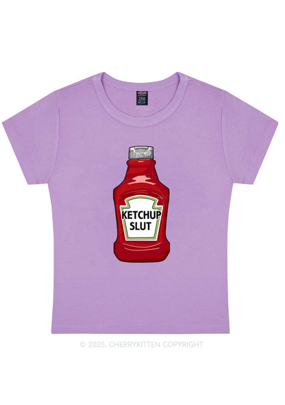 Ketchup Slxt Y2K Baby Tee Cherrykitten