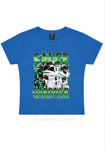 Sauce Football Y2K Super Bowl Baby Tee Cherrykitten