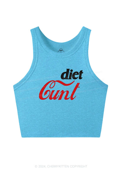 Diet Cxxt Y2K Crop Tank Top Cherrykitten