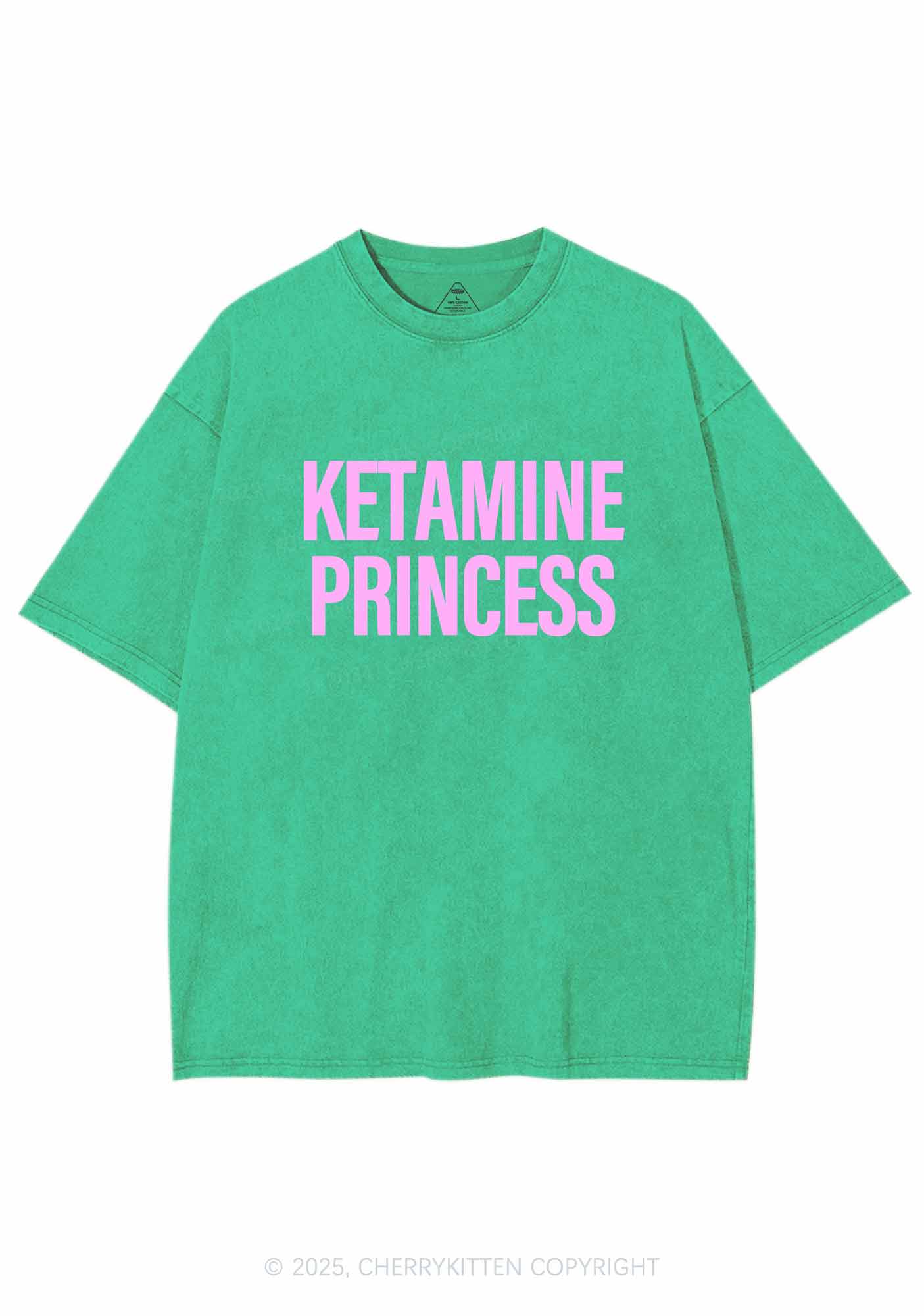 K Princess Y2K Washed Tee Cherrykitten