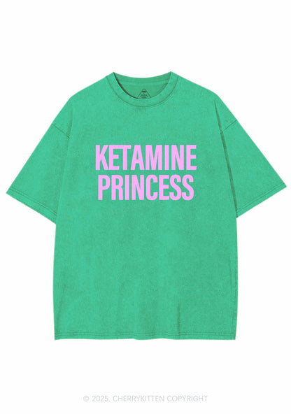 K Princess Y2K Washed Tee Cherrykitten