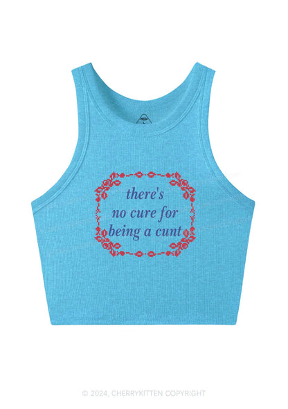 No Cure For Cxxt Y2K Crop Tank Top Cherrykitten