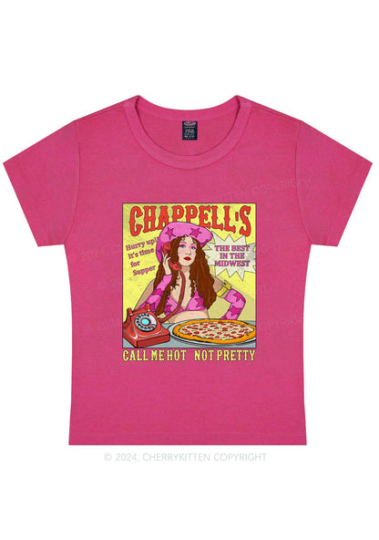 Call Me Hot Y2K Baby Tee Cherrykitten