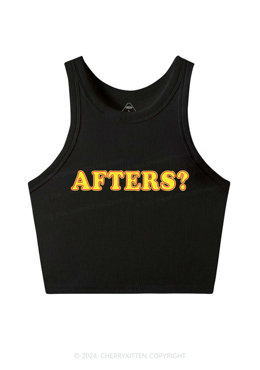 Afters Y2K Crop Tank Top Cherrykitten