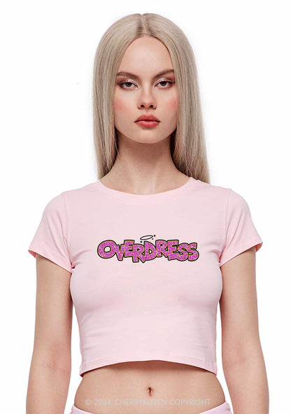 Overdress Y2K Baby Tee Cherrykitten