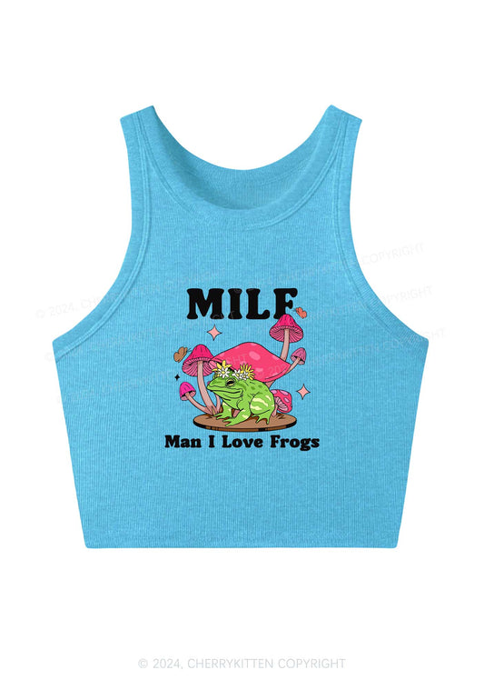 Mxxf Frog Y2K Crop Tank Top Cherrykitten