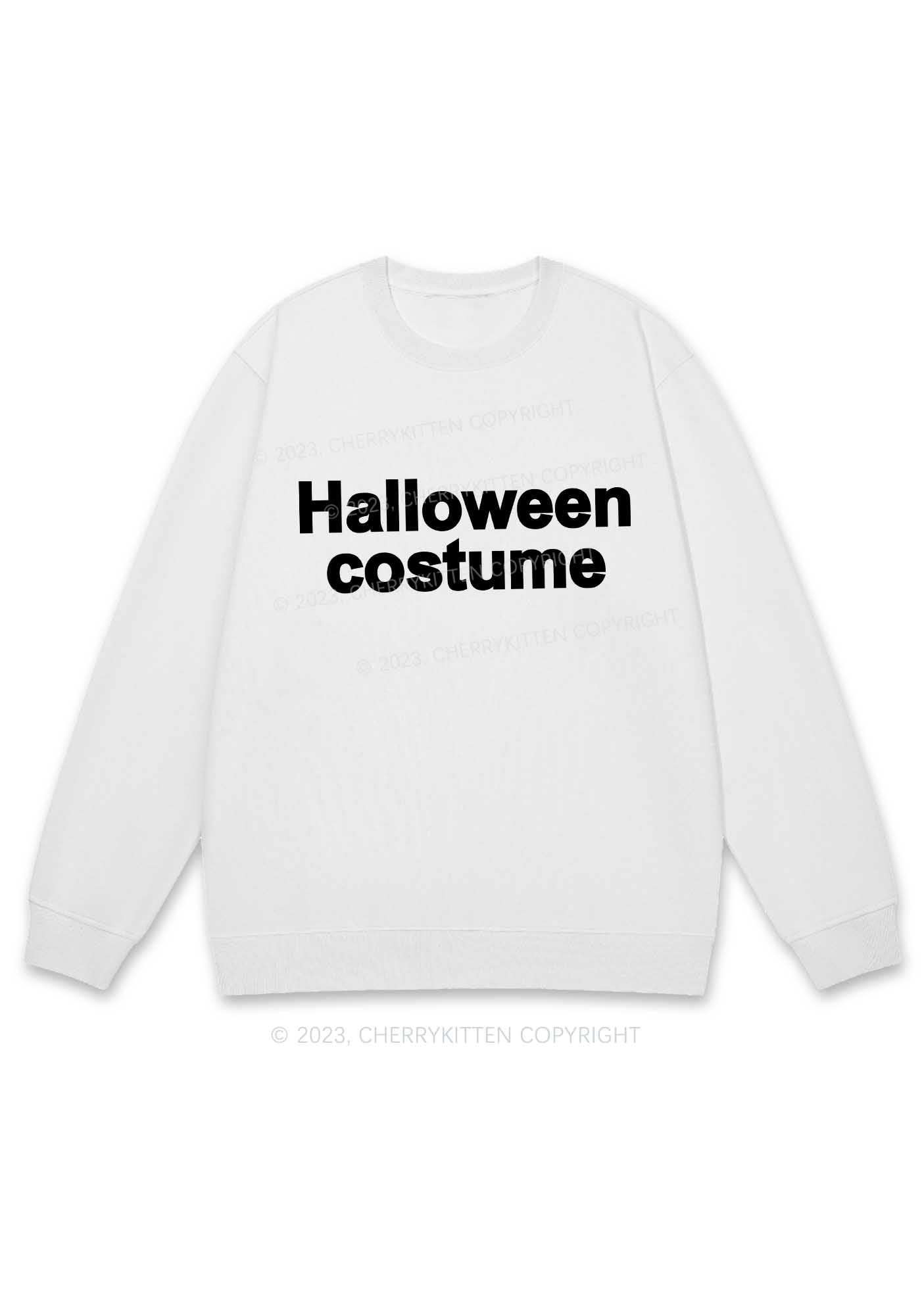 Halloween Costume Y2K Sweatshirt Cherrykitten