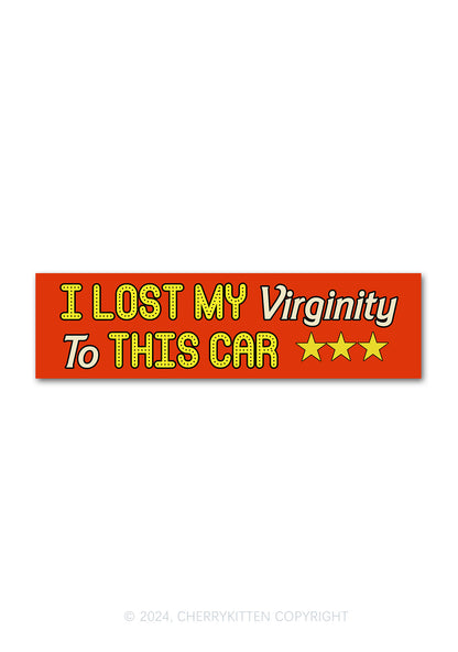 Lost My Car Y2K Car Bumper Magnet Cherrykitten